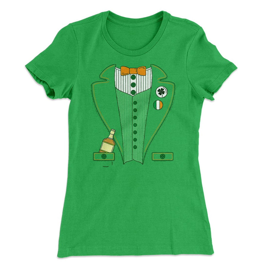 Irish Leprechaun Suit Women's T-Shirt | Funny Shirt from Famous In Real Life