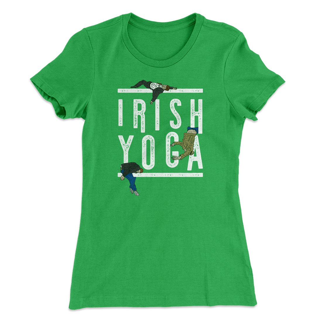 Irish Yoga Women's T-Shirt | Funny Shirt from Famous In Real Life