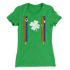 Irish Flair Outfit Women's T-Shirt Kelly Green | Funny Shirt from Famous In Real Life