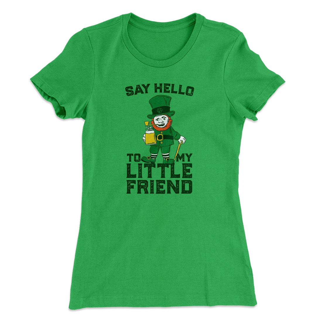 Say Hello To My Little Friend Women's T-Shirt | Funny Shirt from Famous In Real Life