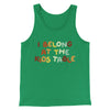 I Belong At The Kids Table Funny Thanksgiving Men/Unisex Tank Top Kelly | Funny Shirt from Famous In Real Life
