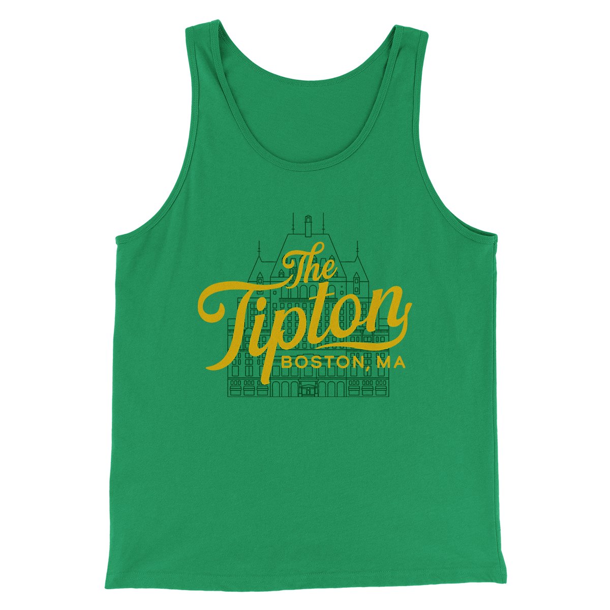 The Tipton Hotel Men/Unisex Tank Top | Funny Shirt from Famous In Real Life