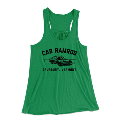 Car Ramrod Women's Flowey Tank Top Kelly | Funny Shirt from Famous In Real Life