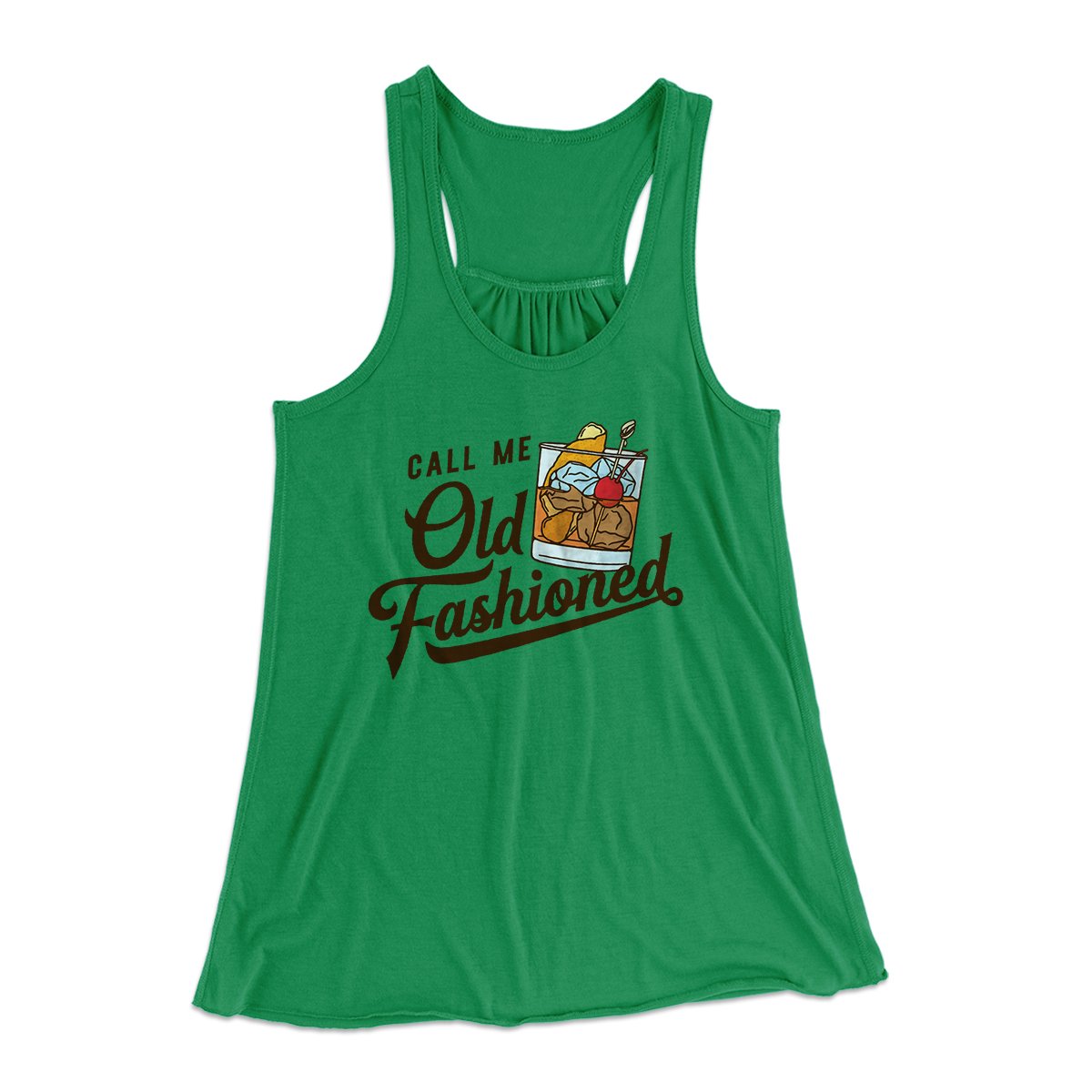 Call Me Old Fashioned Women's Flowey Tank Top | Funny Shirt from Famous In Real Life