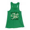 Benny the Jet Rodriguez Women's Flowey Tank Top Kelly | Funny Shirt from Famous In Real Life