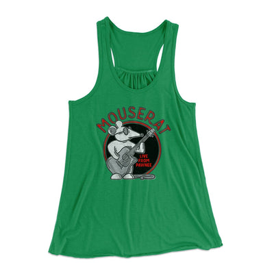 Mouse Rat Women's Flowey Tank Top Kelly | Funny Shirt from Famous In Real Life