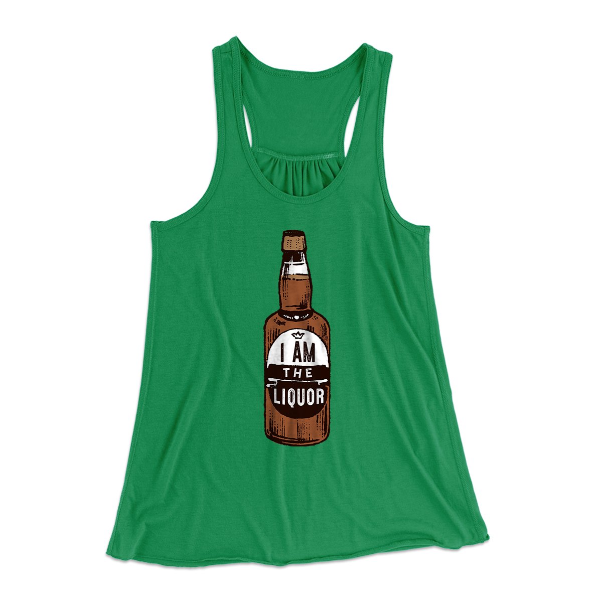 I am the Liquor Women's Flowey Tank Top | Funny Shirt from Famous In Real Life