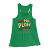 Mr. Plow Women's Flowey Tank Top Kelly | Funny Shirt from Famous In Real Life