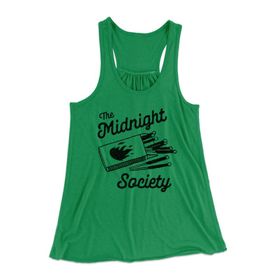The Midnight Society Women's Flowey Tank Top Kelly | Funny Shirt from Famous In Real Life