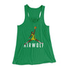 Air Wolf Women's Flowey Tank Top Kelly | Funny Shirt from Famous In Real Life
