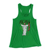 Ah, Men Women's Flowey Tank Top Kelly Green | Funny Shirt from Famous In Real Life