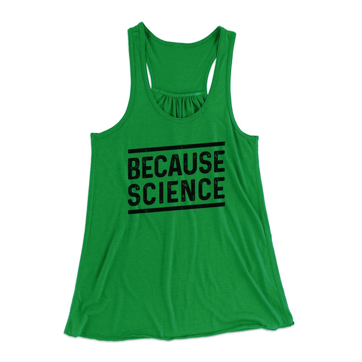 Because Science Women's Flowey Tank Top | Funny Shirt from Famous In Real Life