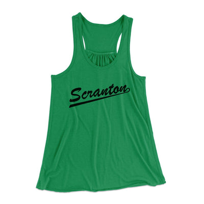 Scranton Branch Company Picnic Women's Flowey Tank Top Kelly | Funny Shirt from Famous In Real Life