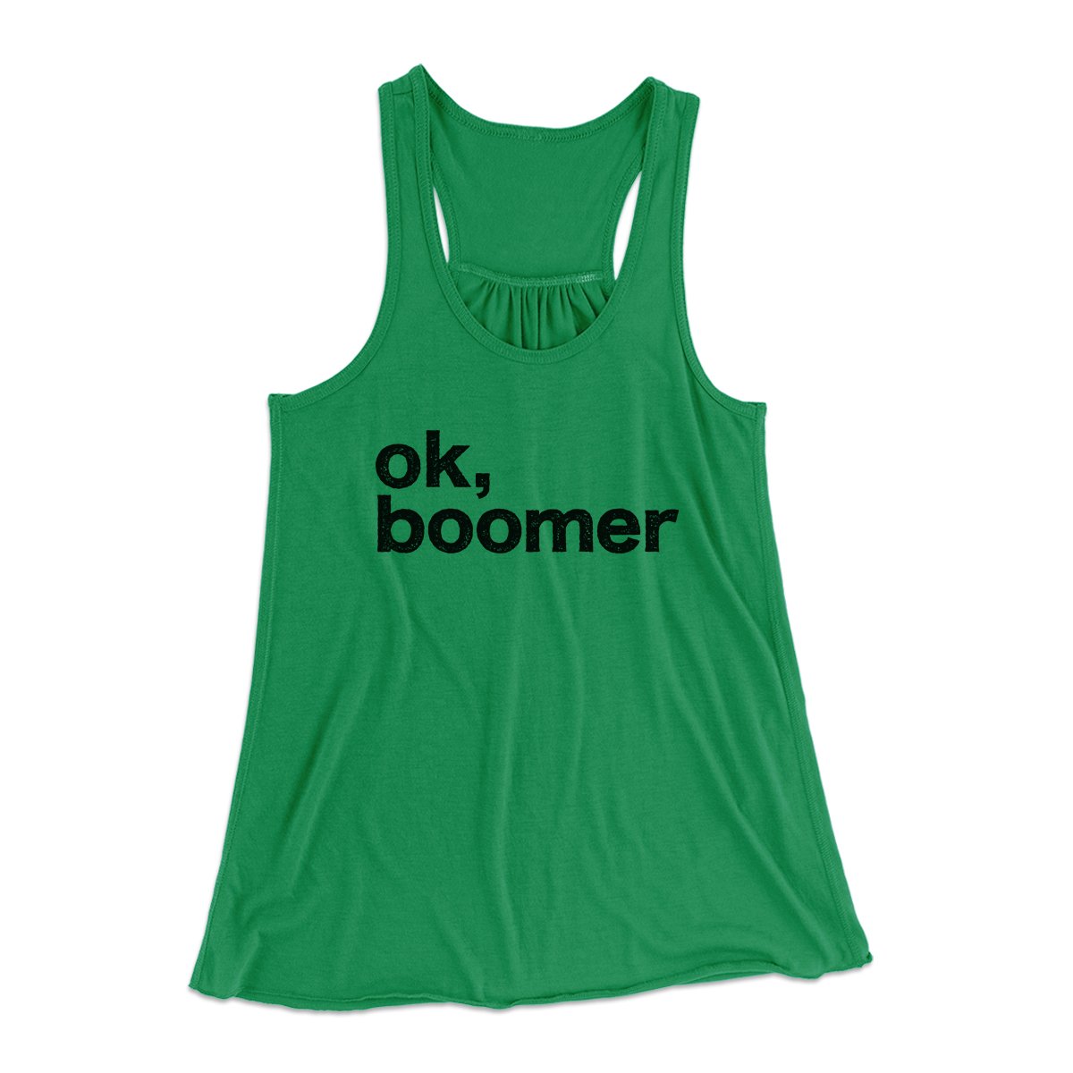 OK, Boomer Funny Women's Flowey Tank Top | Funny Shirt from Famous In Real Life