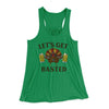 Let's Get Basted Funny Thanksgiving Women's Flowey Tank Top Kelly | Funny Shirt from Famous In Real Life