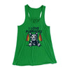 I Love Purrades Women's Flowey Tank Top Kelly Green | Funny Shirt from Famous In Real Life