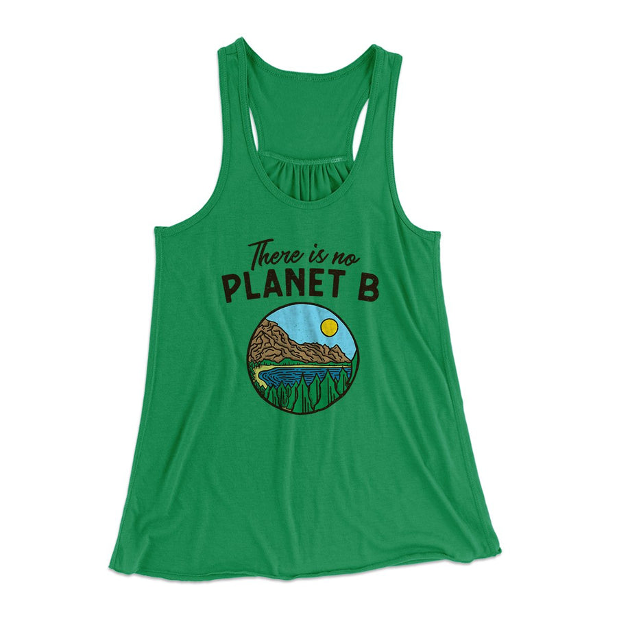 There is no Planet B Women's Flowey Tank Top | Funny Shirt from Famous In Real Life