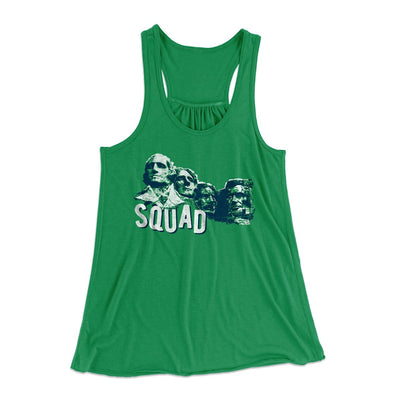 Squad Women's Flowey Tank Top Kelly | Funny Shirt from Famous In Real Life