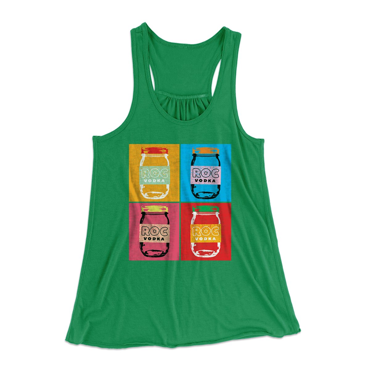 Roc Vodka Women's Flowey Tank Top | Funny Shirt from Famous In Real Life