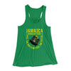 Jamaica Bobsled Team Women's Flowey Tank Top Kelly | Funny Shirt from Famous In Real Life