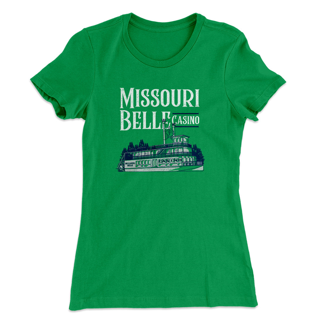 Missouri Belle Casino Women's T-Shirt | Funny Shirt from Famous In Real Life