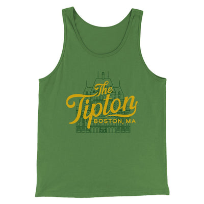 The Tipton Hotel Men/Unisex Tank Top Leaf | Funny Shirt from Famous In Real Life