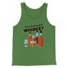 It's Not Hoarding If It's Whiskey Men/Unisex Tank Leaf | Funny Shirt from Famous In Real Life
