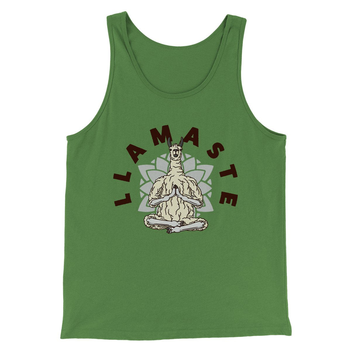 Llamaste Funny Men/Unisex Tank Top Leaf | Funny Shirt from Famous In Real Life