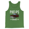 Phelps Garage Funny Movie Men/Unisex Tank Top Leaf | Funny Shirt from Famous In Real Life