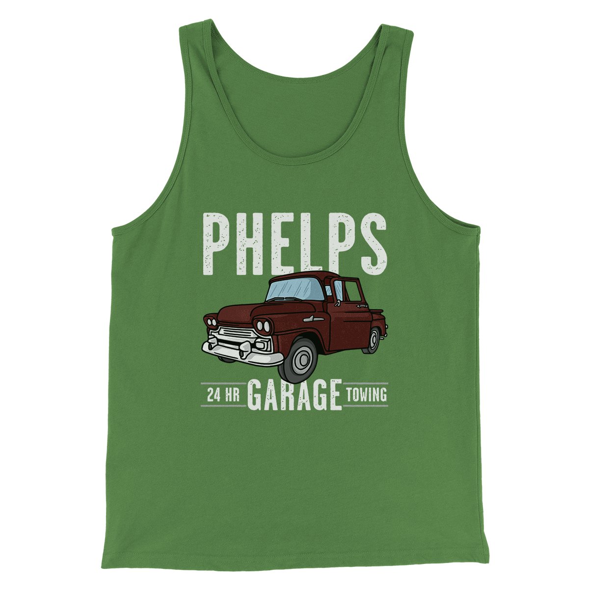 Phelps Garage Funny Movie Men/Unisex Tank Top | Funny Shirt from Famous In Real Life