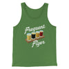 Frequent Flyer Men/Unisex Tank Leaf | Funny Shirt from Famous In Real Life