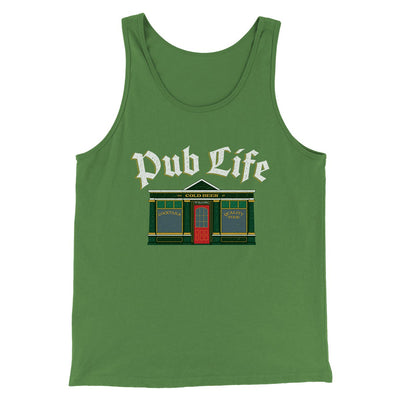 Pub Life Men/Unisex Tank Leaf | Funny Shirt from Famous In Real Life