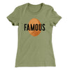 World Record Egg Funny Women's T-Shirt Light Olive | Funny Shirt from Famous In Real Life