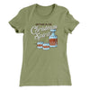 Christmas Spirit Women's T-Shirt Light Olive | Funny Shirt from Famous In Real Life