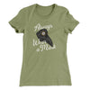 Always Wear A Mask Women's T-Shirt Light Olive | Funny Shirt from Famous In Real Life