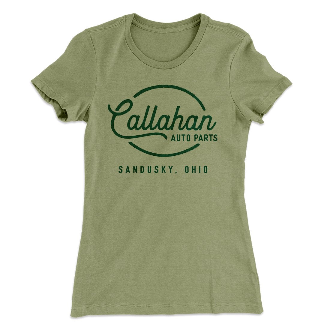 Callahan Auto Parts Women's T-Shirt | Funny Shirt from Famous In Real Life