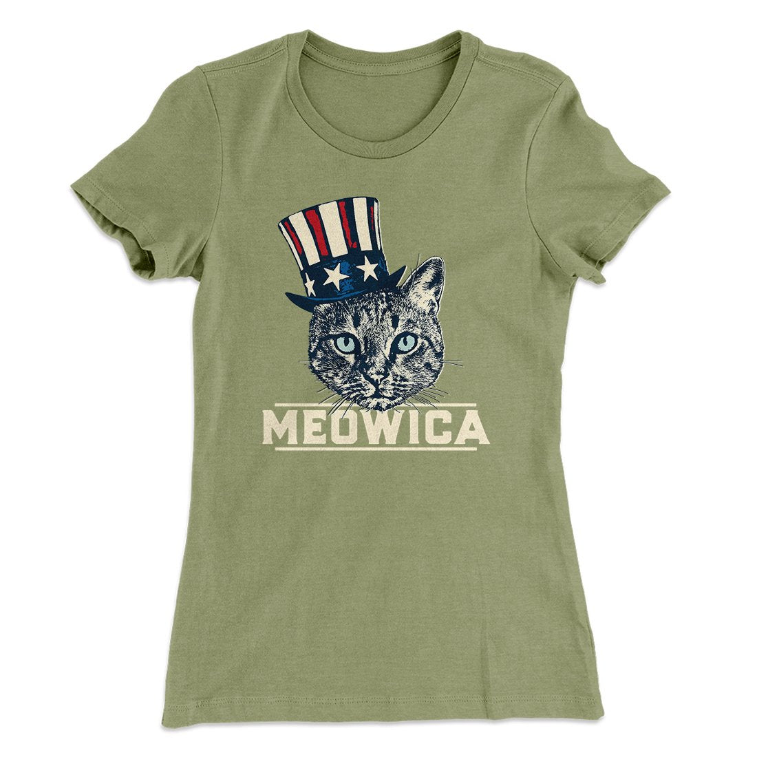 Meowica Women's T-Shirt | Funny Shirt from Famous In Real Life