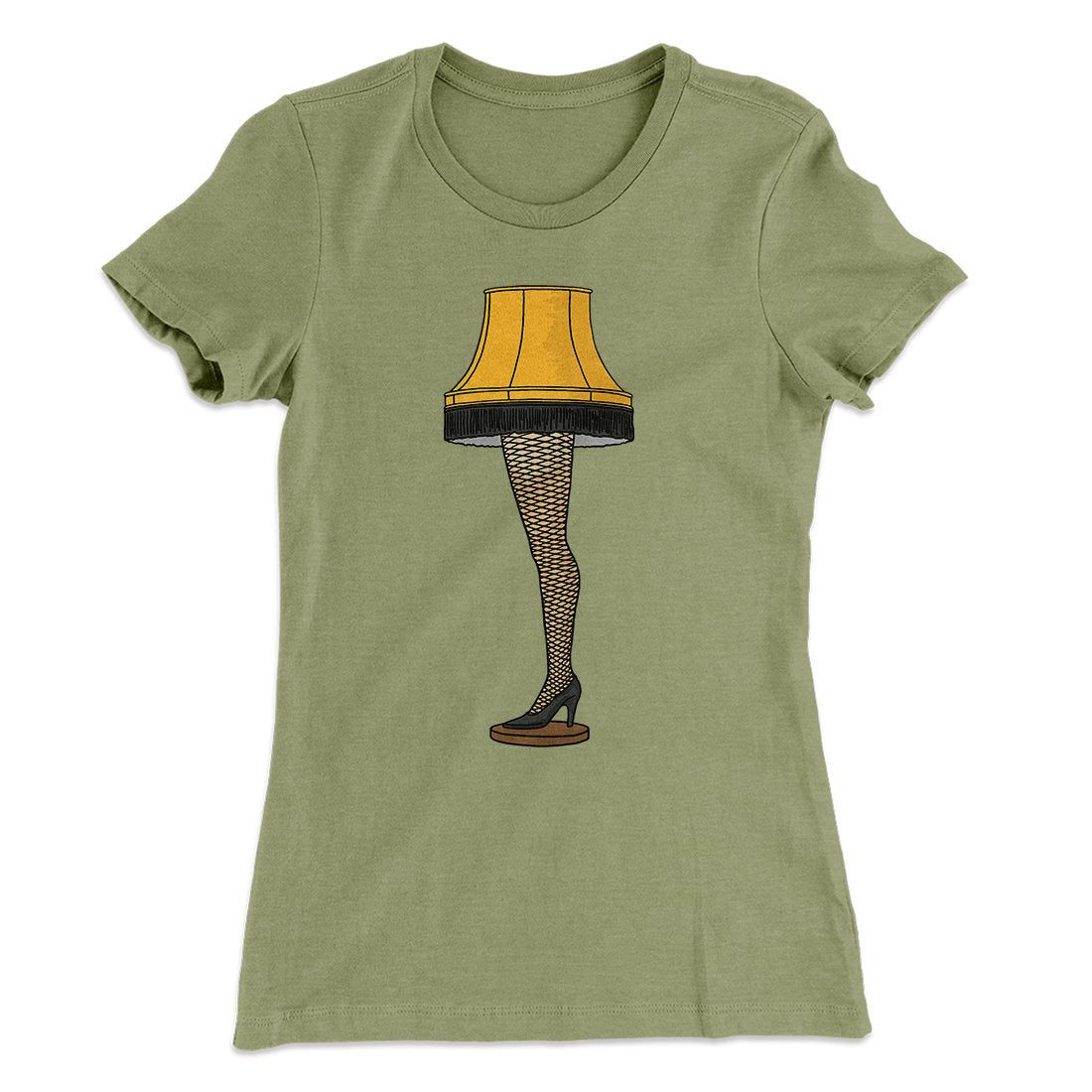 Leg Lamp Women's T-Shirt | Funny Shirt from Famous In Real Life