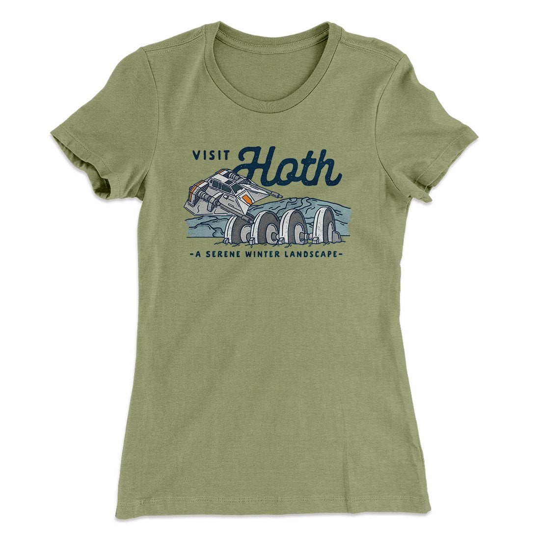 Visit Hoth Women's T-Shirt | Funny Shirt from Famous In Real Life