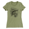 Sandworm Problem Increases Women's T-Shirt Light Olive | Funny Shirt from Famous In Real Life