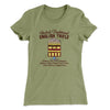 Rachel's English Trifle Women's T-Shirt Light Olive | Funny Shirt from Famous In Real Life