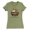 Clampett Oil Co. Women's T-Shirt Light Olive | Funny Shirt from Famous In Real Life