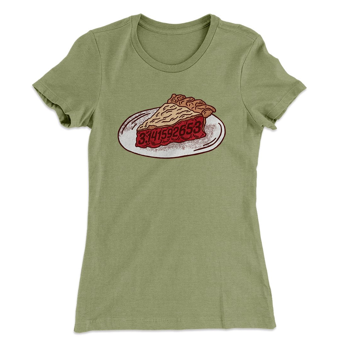 Slice of Pi Women's T-Shirt | Funny Shirt from Famous In Real Life
