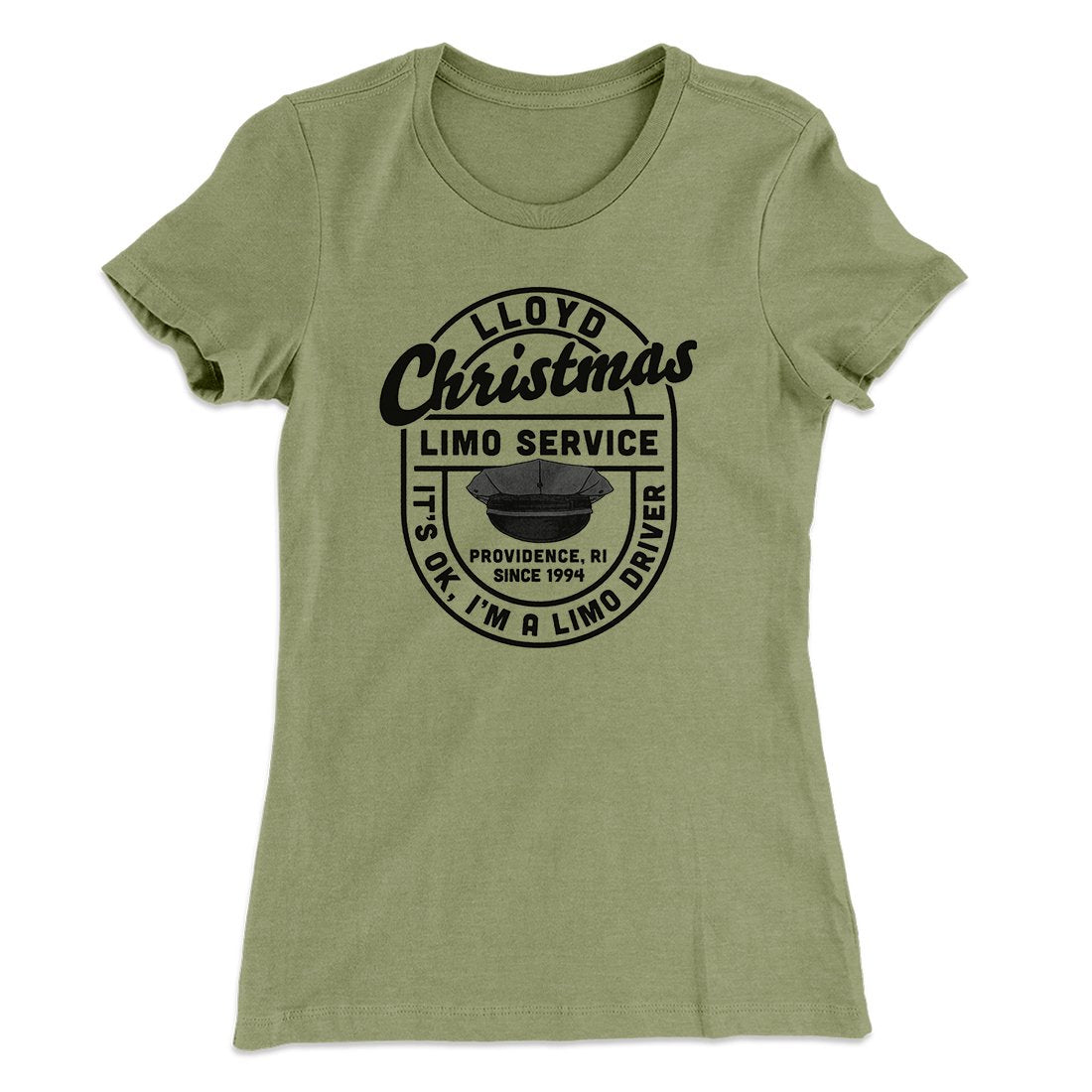 Lloyd Christmas Limo Service Women's T-Shirt | Funny Shirt from Famous In Real Life