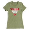 Science Doesn't Care What You Believe Women's T-Shirt Light Olive | Funny Shirt from Famous In Real Life