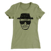 Heisenberg Women's T-Shirt Light Olive | Funny Shirt from Famous In Real Life