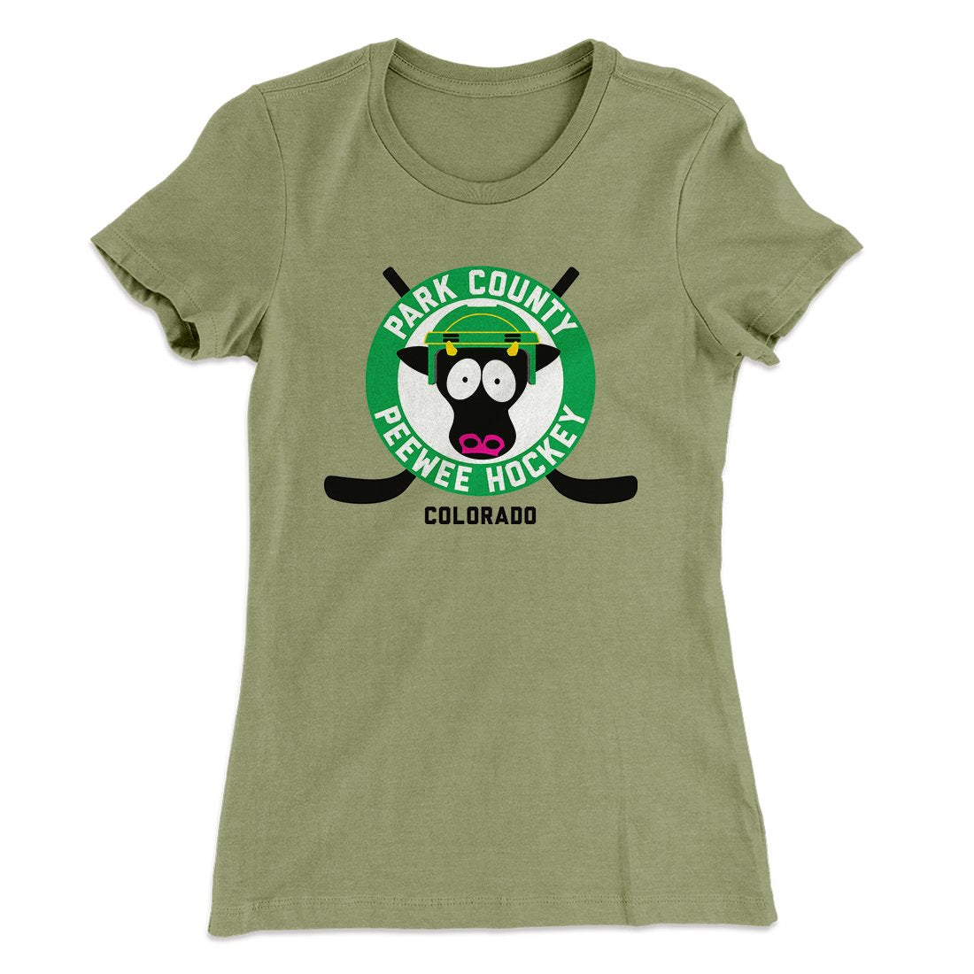 Park County Peewee Hockey Women's T-Shirt | Funny Shirt from Famous In Real Life