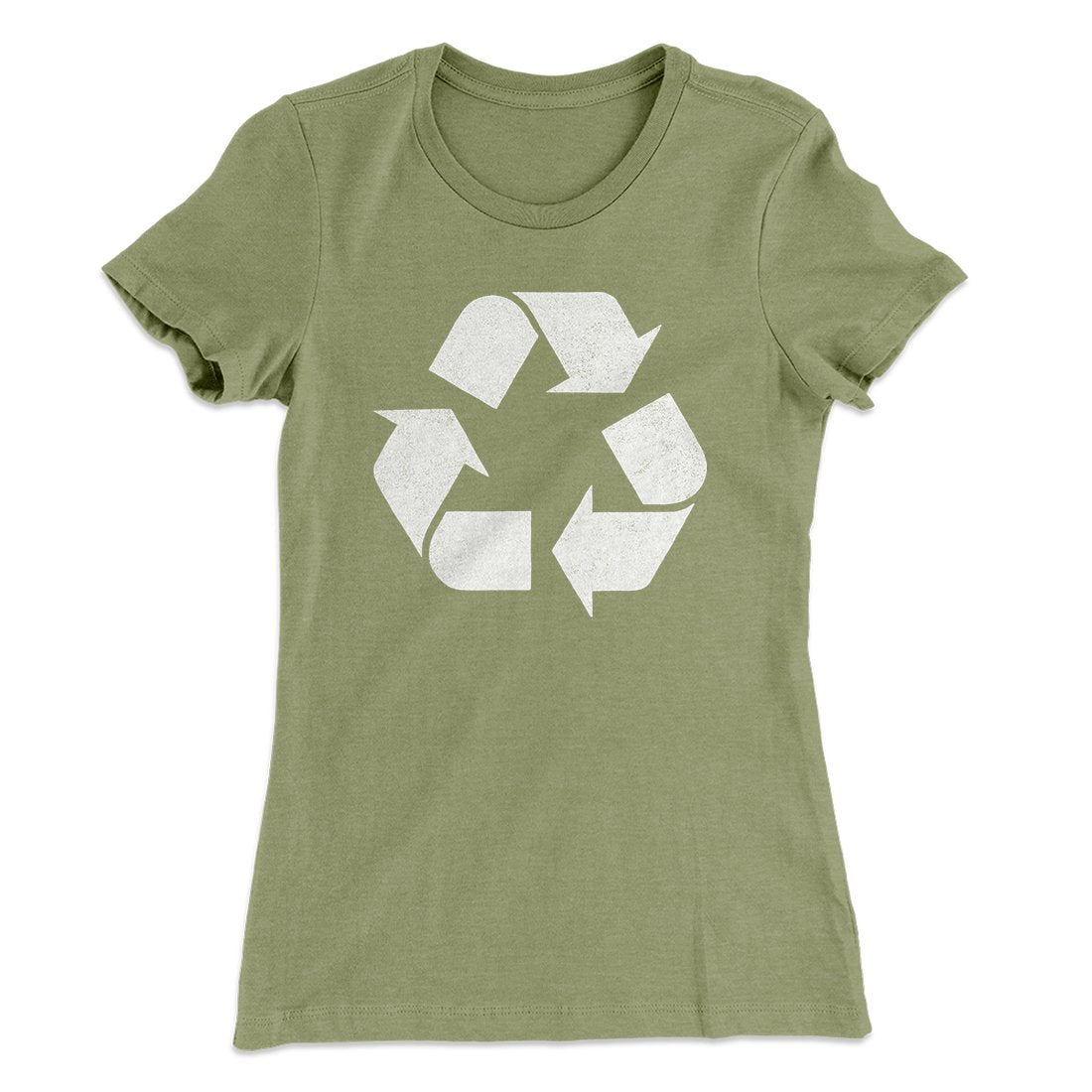 Recycle Symbol Women's T-Shirt | Funny Shirt from Famous In Real Life