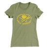 Grill Sergeant Women's T-Shirt Light Olive | Funny Shirt from Famous In Real Life