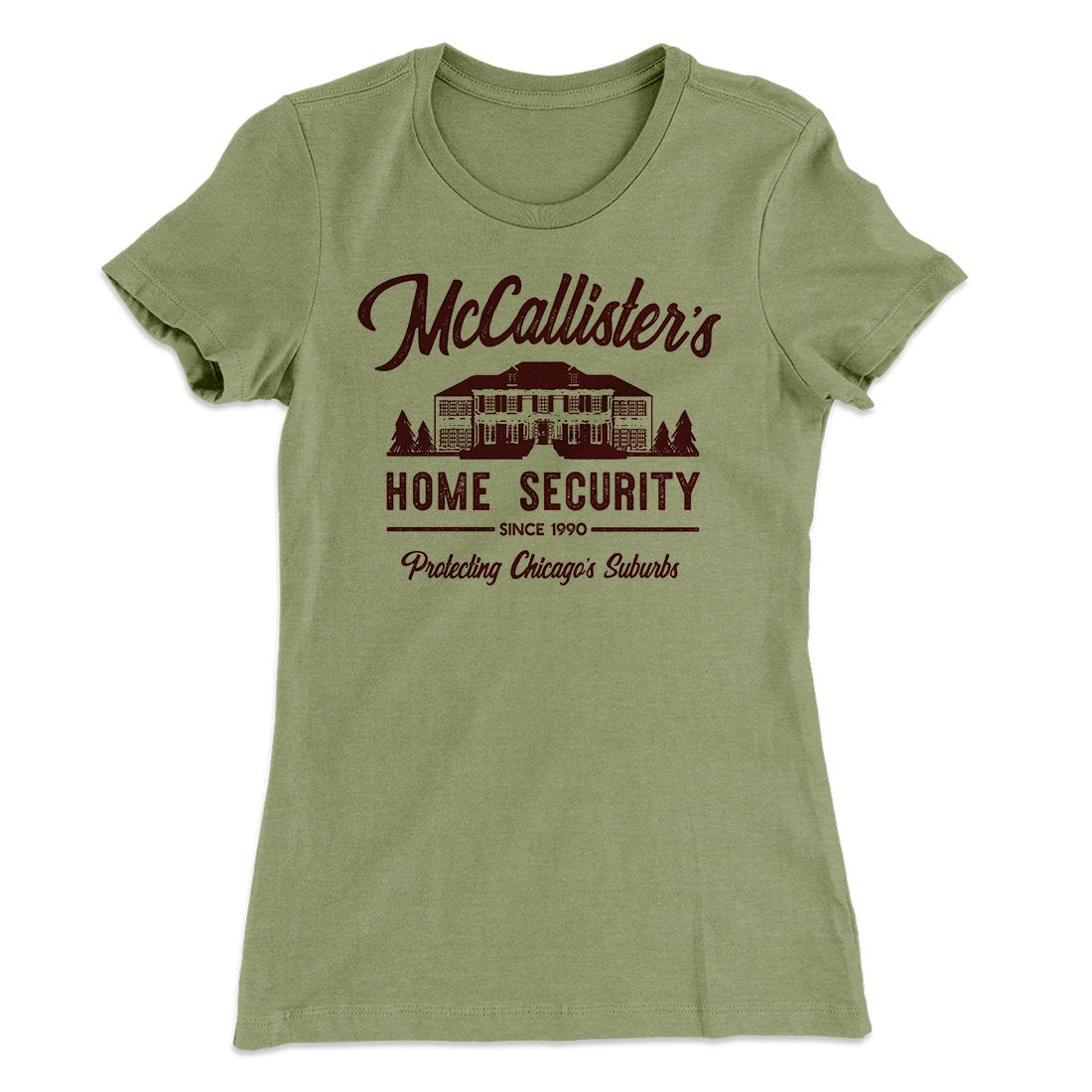 McCallister's Home Security Women's T-Shirt | Funny Shirt from Famous In Real Life